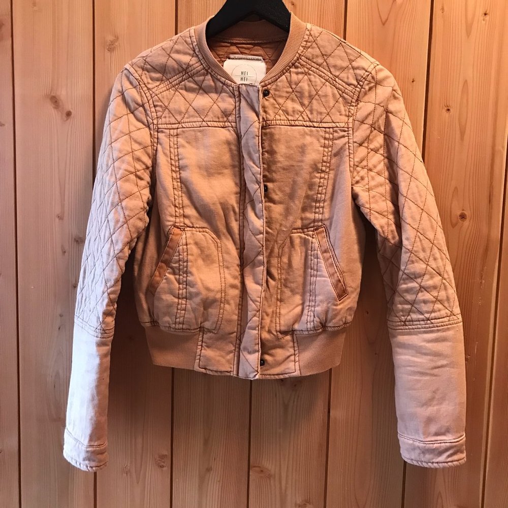 Hei Hei Anthropologie Jacket in light pink